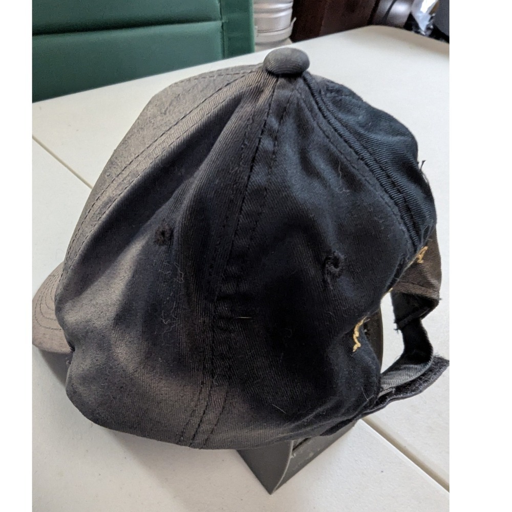 New Orleans Saints Hat Yokem Toyota Promo Sun Faded Distressed Fleur De Lis Cap - Picture 7 of 9